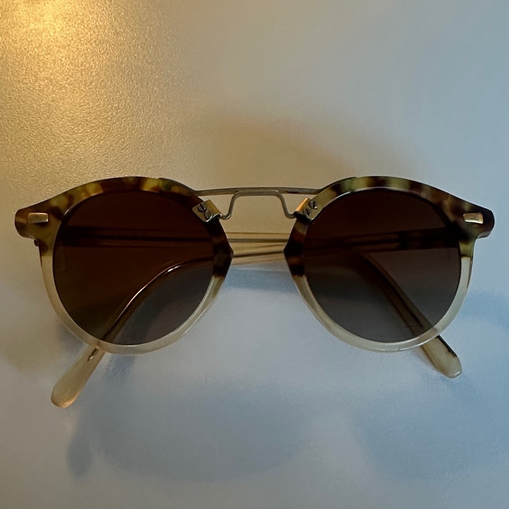 KREWE Tortoise Shell Sunglasses